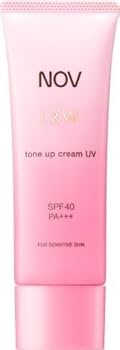 ノブ　L&WトーンアップクリームUV50g x 3 試してみた】NOV ノブ L&W トーンアップクリーム UVのリアルな